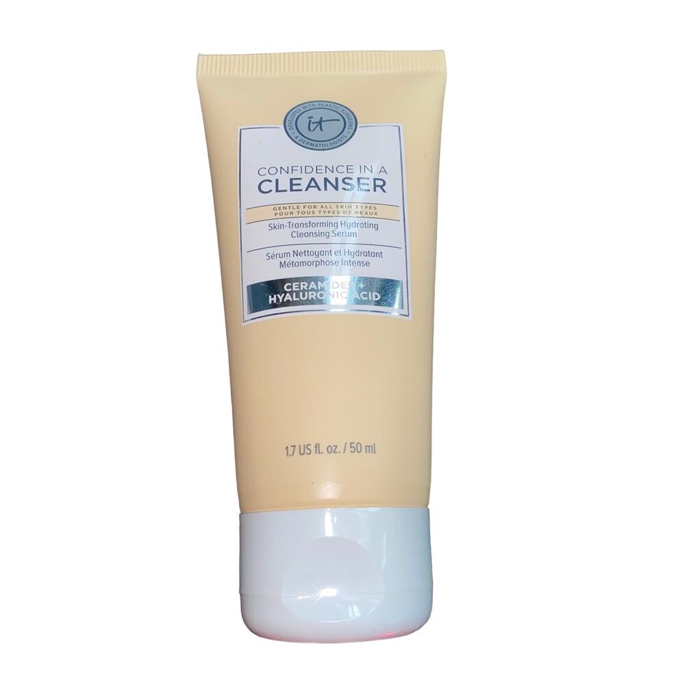 IT Cosmetics Confidence In A Cleanser Hydrating Cleansing Serum 1.7oz [Sealed]